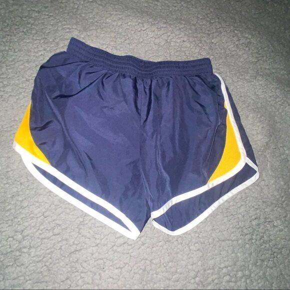 Augusta Navy & Yellow Swim/Running Shorts Sz Small - Picture 4 of 14